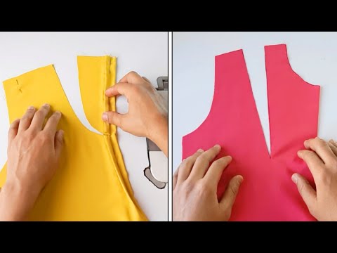 2 Of the best Sewing tips and tricks for collar neck. collar neck design