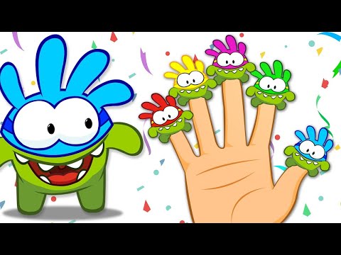 SuperNoms Finger Family | Nursery Rhymes And Fun Songs For Kids | Learn With Om Nom