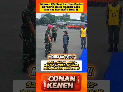 Komen membagongkan Saprol Egi saat di Barak menjadi tawaan 1 Markas‼️#shorts