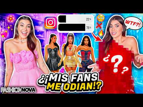 MIS SEGUIDORES ELIGEN MIS OUTFITS 😱 POR UNA SEMANA 🛍️ Fashionnova Haul - Lulu99