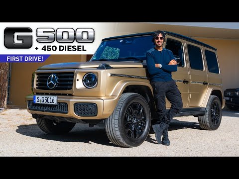 2025 Mercedes G 500 6 Cylinder Driven! Is the V8 Missed? + G450d Facelift Driven!