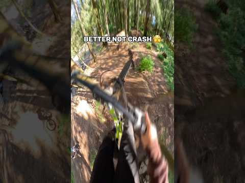 Try not to crash💥 😬 #mtb#shorts#subscribe