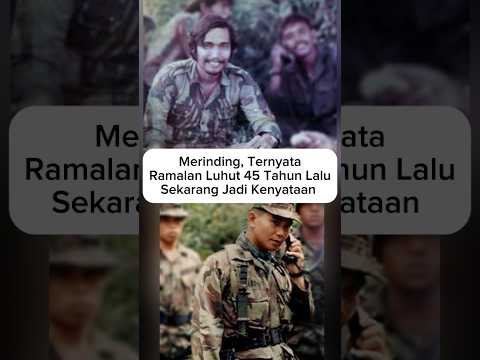 Merinding, Ternyata Ramalan Luhut 45 Tahun Lalu, Sekarang Jadi Kenyataan #luhut #prabowo