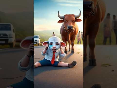 Red Bull’s Power Tested by a Weak calf | #aividiotu #aivideo #cartoon #hailuoai #minimax