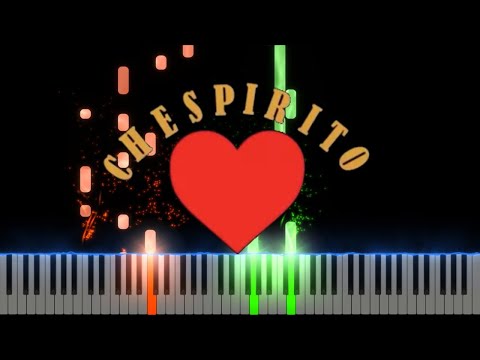 Chespirito Intro Piano Cover Midi tutorial Sheet app  Karaoke