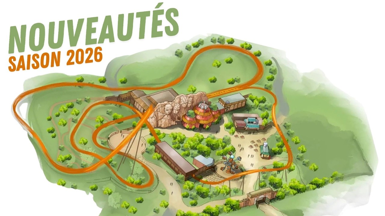 🎢Nouveau roller coaster & attractions pour l'année 2026 dans les parcs (c'est excellent !)