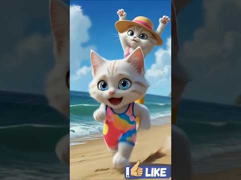 القط نزل المباه من غير الصان بلوك شوف اللى حصله#اكسبلور #القطط #قطة #ذكاء_اصطناعي #cartoon #ai