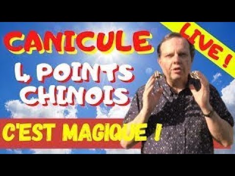 Canicule : 4 Points de Médecine Chinoise Pour Supporter la Chaleur et se Rafraîchir
