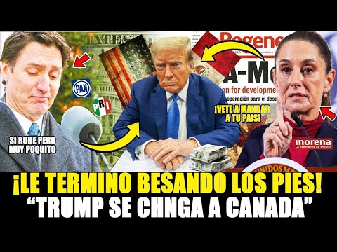 NOOOOOO! TRUMP QUIERE ANEXAR A MEXICO Y CANADA A EU Y SHEINBAUM REVELA 2 NOTICIAS