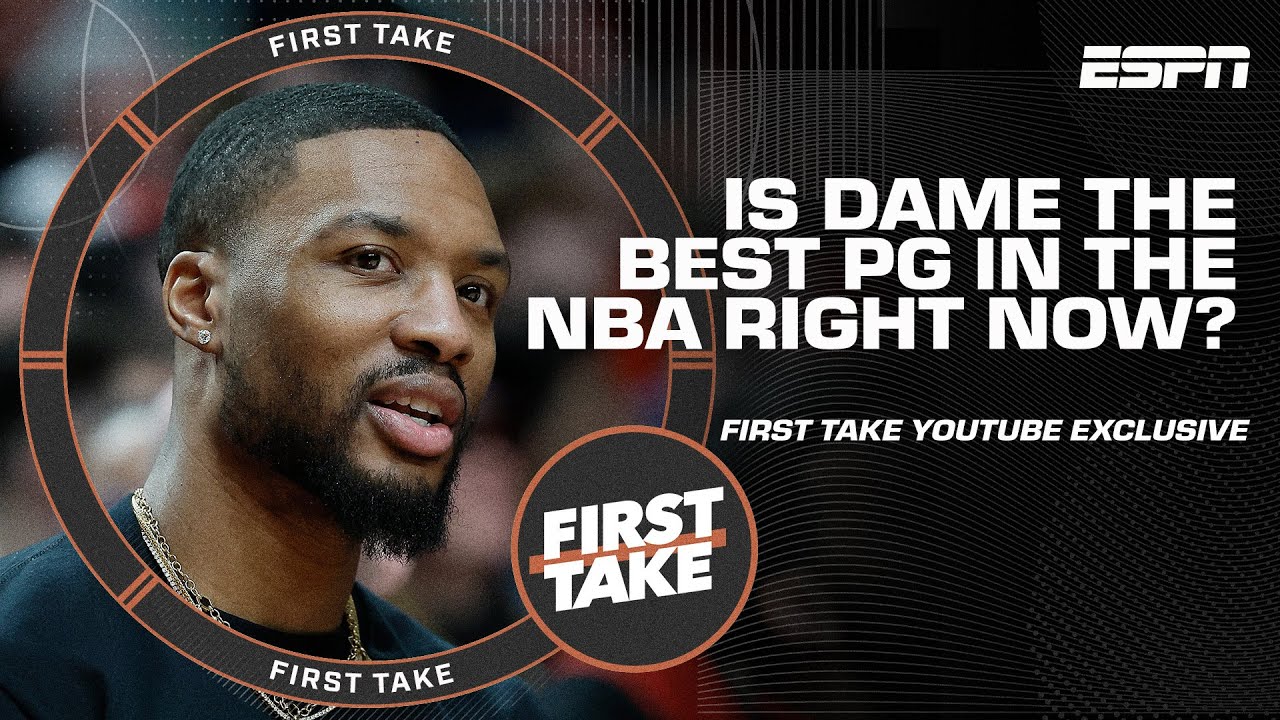 Damian Lillard says he’s the BEST PG in the NBA – Stephen A. DISAGREES 👀 | First Take YT Exclusive