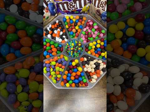 🎃🍫Let’s make an M&M’s Candy Platter!🍫🎃 #shorts