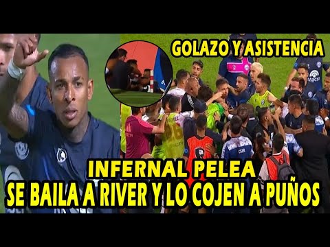 BESTIAL SEBASTIAN VILLA GOLAZO Y BATALLA CAMPAL INDEPENDIENTE RIVADAVIA VS RIVE PLATE