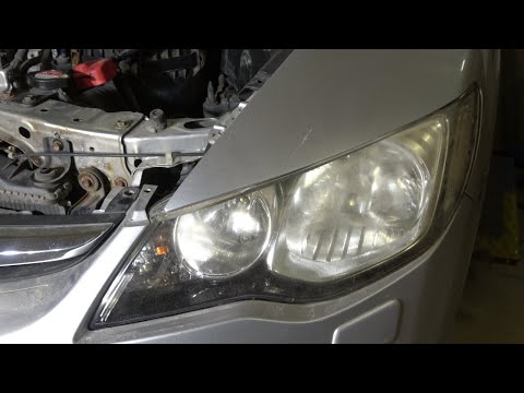 How to replace Full front Headlight console Honda Civic 2005 - 2012
