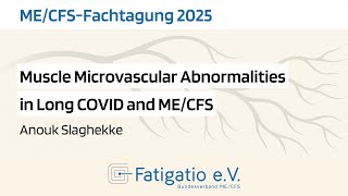 Anouk Slaghekke - Vortrag auf der ME/CFS-Fachtagung 2025 des Fatigatio e.V. (OmU)