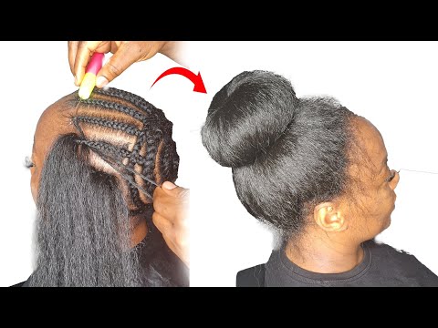 No Leave-out Invisible Hairline Crochet Method/ Undetectable Hairline/ Detailed steps