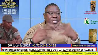 URGENT: REUNION SECRETE HIER, KABILA ASENGI NA BA RWANDAIS BAZUELA YE  UVIRA PE KALEMIE