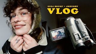 trying to reclaim my sparkle ✨🫂 | 2024 recap & january vlog ❤️| VANELLIMELLI