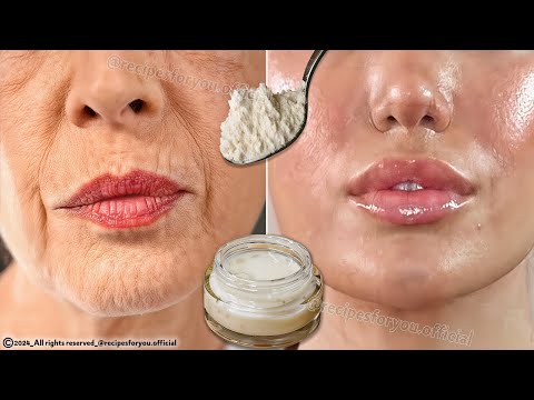 Natural Collagen Boost 🌿✨! Erase Wrinkles at 70 👵➡️👩! Golden Anti Aging Facial mask 🥇