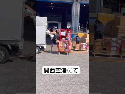 荷物の扱いが雑過ぎる...