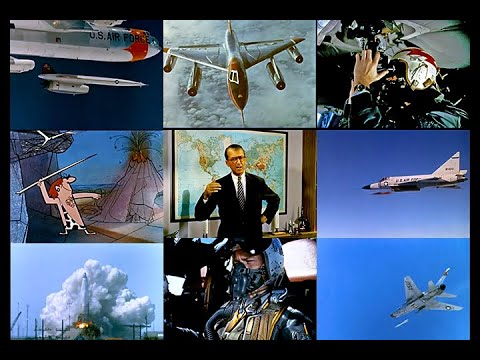 "The Air Force Missile Mission" in Outstanding Color with Jimmy Stewart - HD 1964 Restored