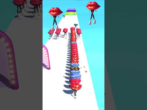 Lips Stack Run Lvl.25 #shorts #gameplay #games #gaming
