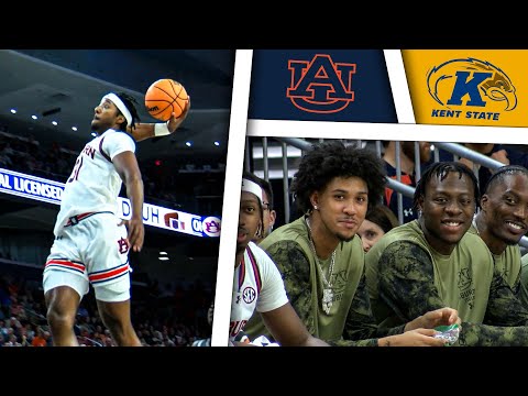 AUBURN vs KENT STATE Men's Basketball | November 13, 2024