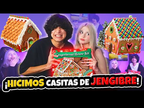 HACIENDO CASITAS DE JENGIBRE🏚️😍👍🏻