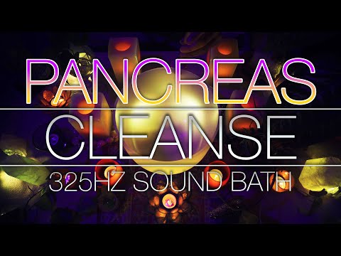 325Hz Pancreatic Healing Sound Bath - Crystal Singing Bowl (No Talking) Endocrine Cleanse