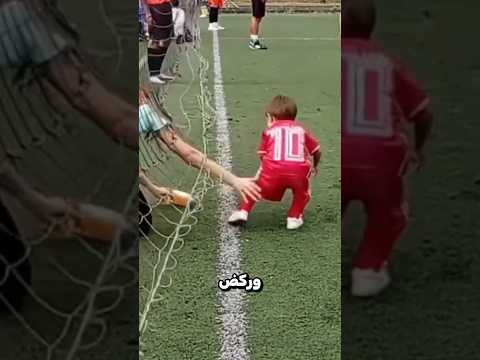 اول بطاقة حمراء في مسيرته😂⚽؟!