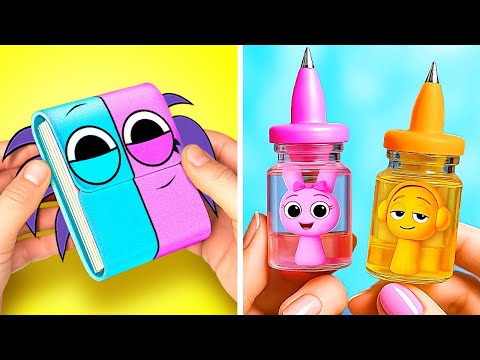 Incredibox Sprunki School Supplies! *We Opened Cardboard School Of Arts And Crafts*