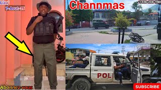 Gwo Kout Bal, Channmas Delma, Babekyou vle rive Vila dakèy. Lapolis kanpe.  politik Bosal