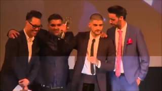 Zayn Malik Thanks 1D at Asian Awards || One Year Later