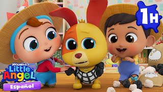 Bingo es una ovejita negra 🐑🐶 Canciones Infantiles con Bebé Juan🎵| Little Angel Español