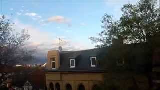 Orkan Christian -28.10.2013 Mitteldeutschland [Timelaps]