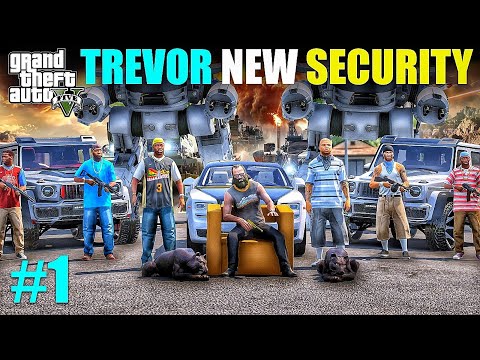 TREVOR NEW SECURITY || GTA 5 GAMEPLAY || #gta #gta5mafiasecret