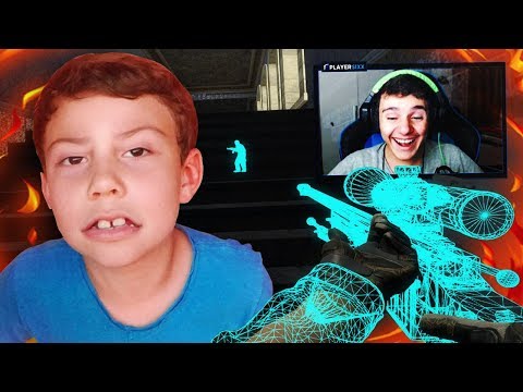 TROLLEI MEU IRMÃO USANDO WALLHACK!