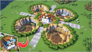 ⛏️ Minecraft :: Build an Underground Survival Base with Happy Ghast 👻🏠 [마인크래프트 해피 가스트 지하집 건축 강좌]