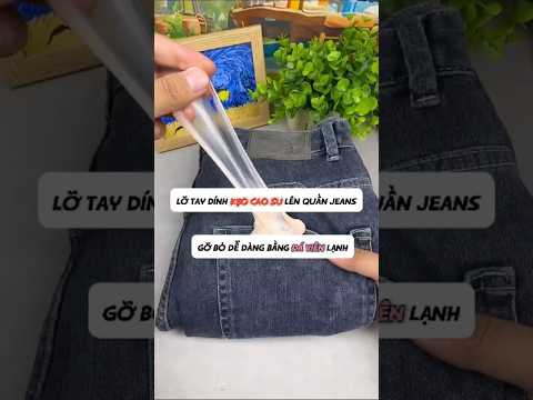 Tips gỡ kẹo cao su cho mấy người hay nhai kẹo nè #lamdep #viralshorts #tips #beautytips