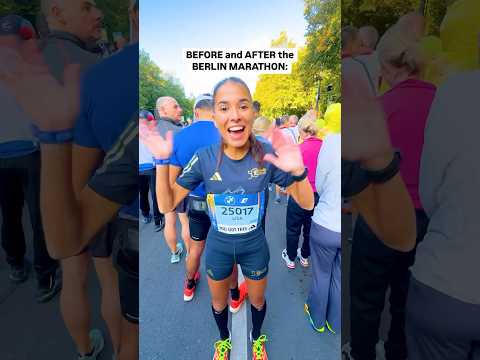RUNNERS’ LIFE AFTER A MARATHON 😂💀 Can you relate? #marathon #funny