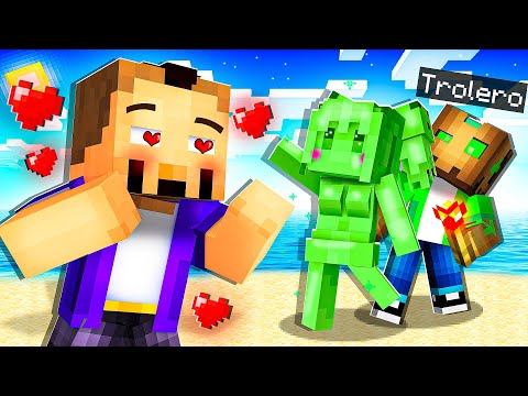 Trolleé A Mi Amigo Convirtiendo MOBS en CHICAS en Minecraft!