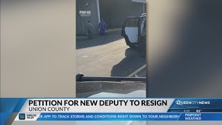 Petition calls for Union County Sheriff’s deputy to resign following K-9 interaction