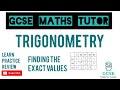 Trigonometric Values and Concepts