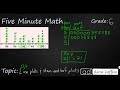 Converting Line Plots to Stem-and-Leaf