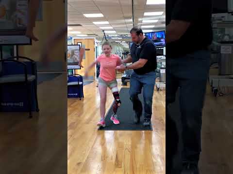Delany’s First Steps with Rotationplasty Prosthesis | Then & Now