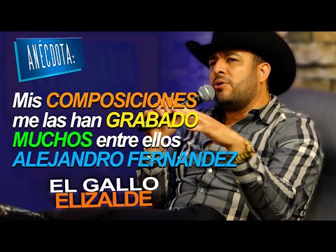 El Gallo E. | ANÉCDOTA: Mis COMPOSICIONES me las han GRABADO MUCHOS entre ellos ALEJANDRO FERNANDEZ