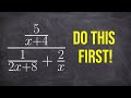 Simplifying Complex Fractions