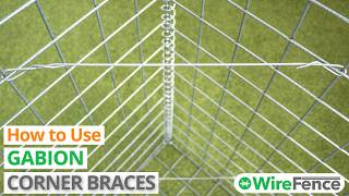 Video thumbnail for How to use gabion corner braces