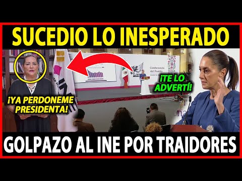 ¡CLAUDIA SUELTA B0MB4Z0 HOY! MANDA ADVERTENCIA AL INE, NADIE SE ESPERABA ESTO