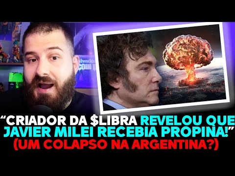 JAVIER MILEI RECEBIA PROPINA? DIZ CRIADOR DA $LIBRA (MEMECOIN)🚨