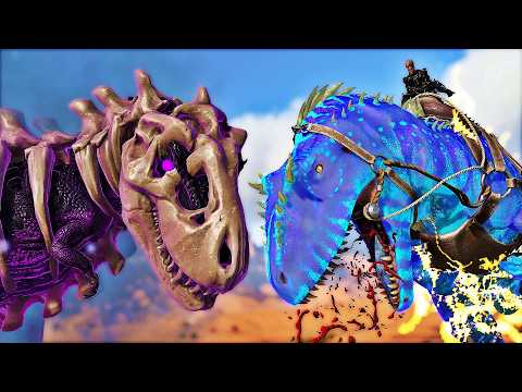 DOMEI O DINOSSAURO 🦖 MAIS INSANO E TOMEI FERRO! 😨 ARK SUPER MODS - 100 DIAS